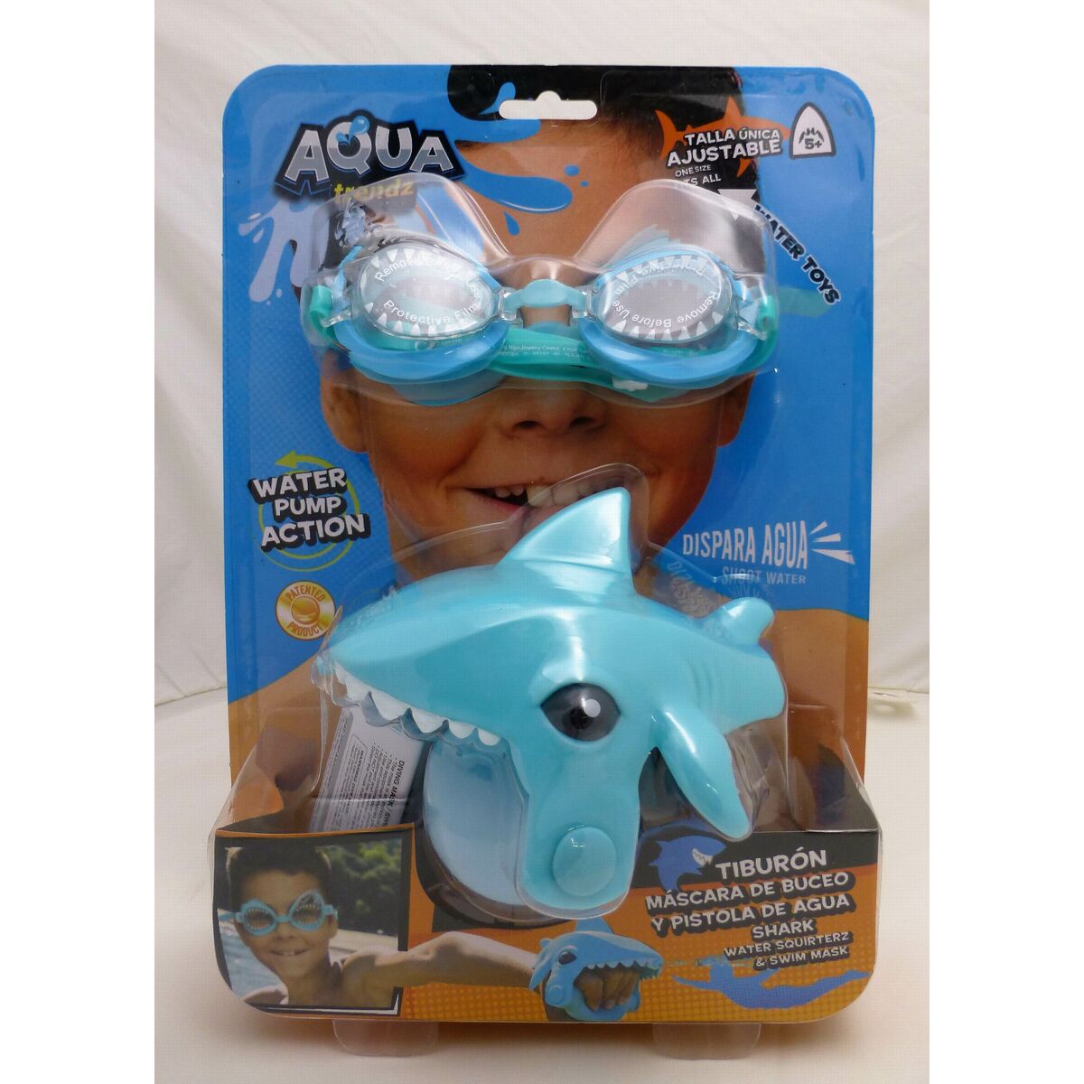 Water Pistol Eolo Shark 13,5 x 5,5 x 3 cm (6 Units)