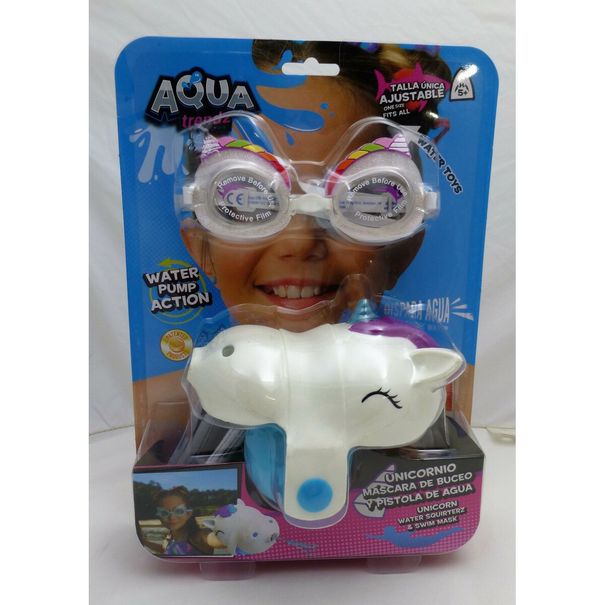 Water Pistol Eolo Unicorn 14 x 6 x 3 cm (6 Units)