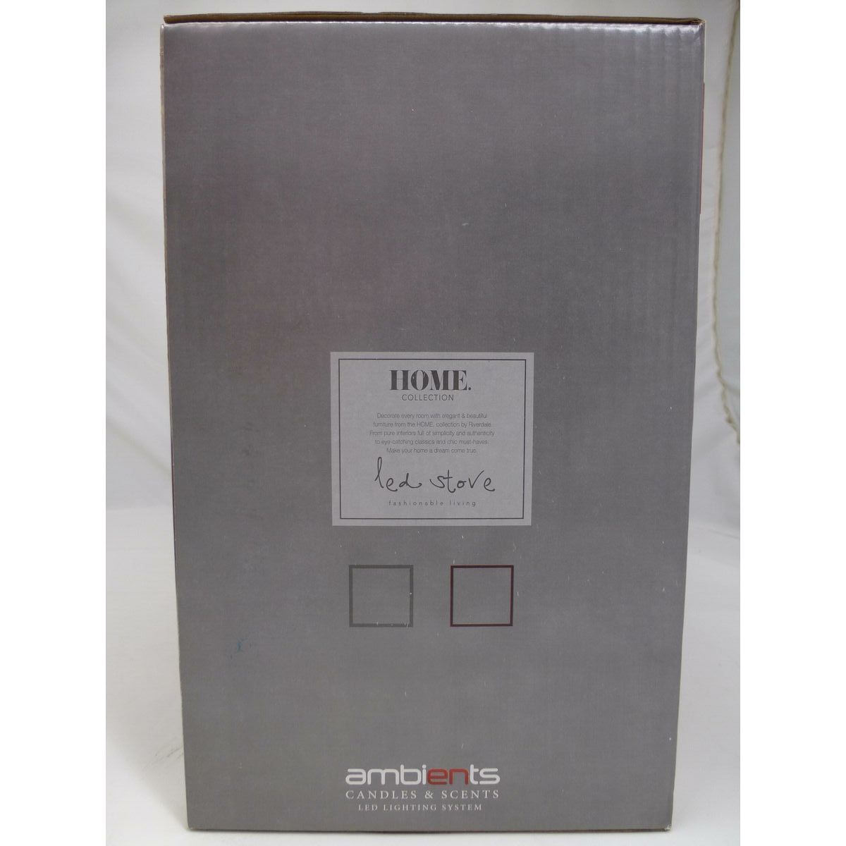 Decorative Electric Chimney Breast Ambients 20 x 23 x 14 cm (2 Units)