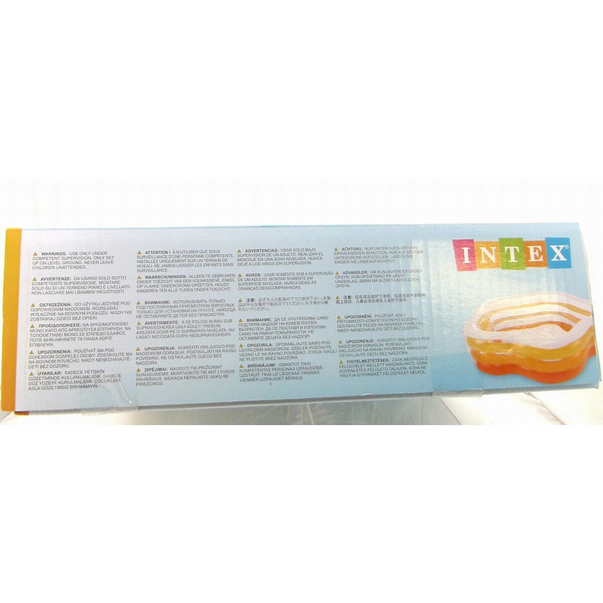 Inflatable Paddling Pool for Children Intex 460 L 185 x 53 x 180 cm (3 Units)