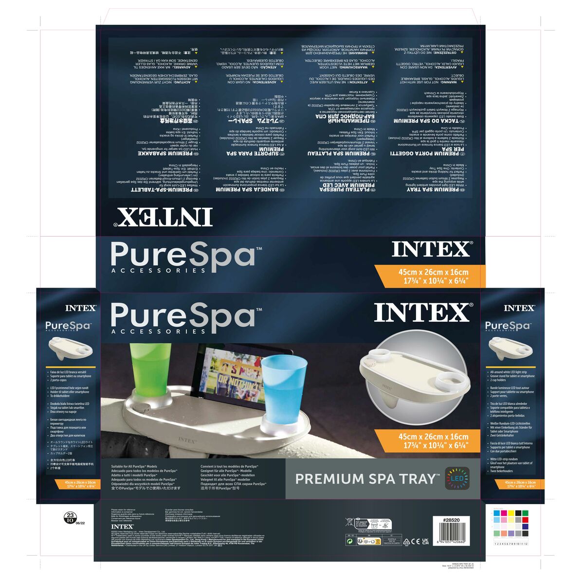 Tray Intex 28520 PureSpa LED Light