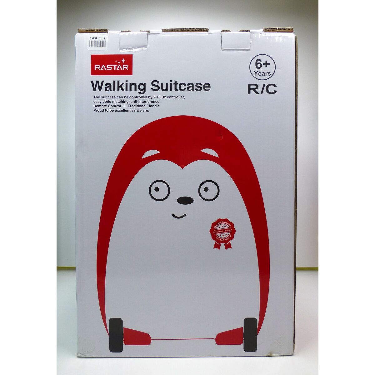 Trolley Backpack Rastar Children’s Radio control Hedgehog 2,4 GHz 34,5 x 47 x 27 cm (2 Units)