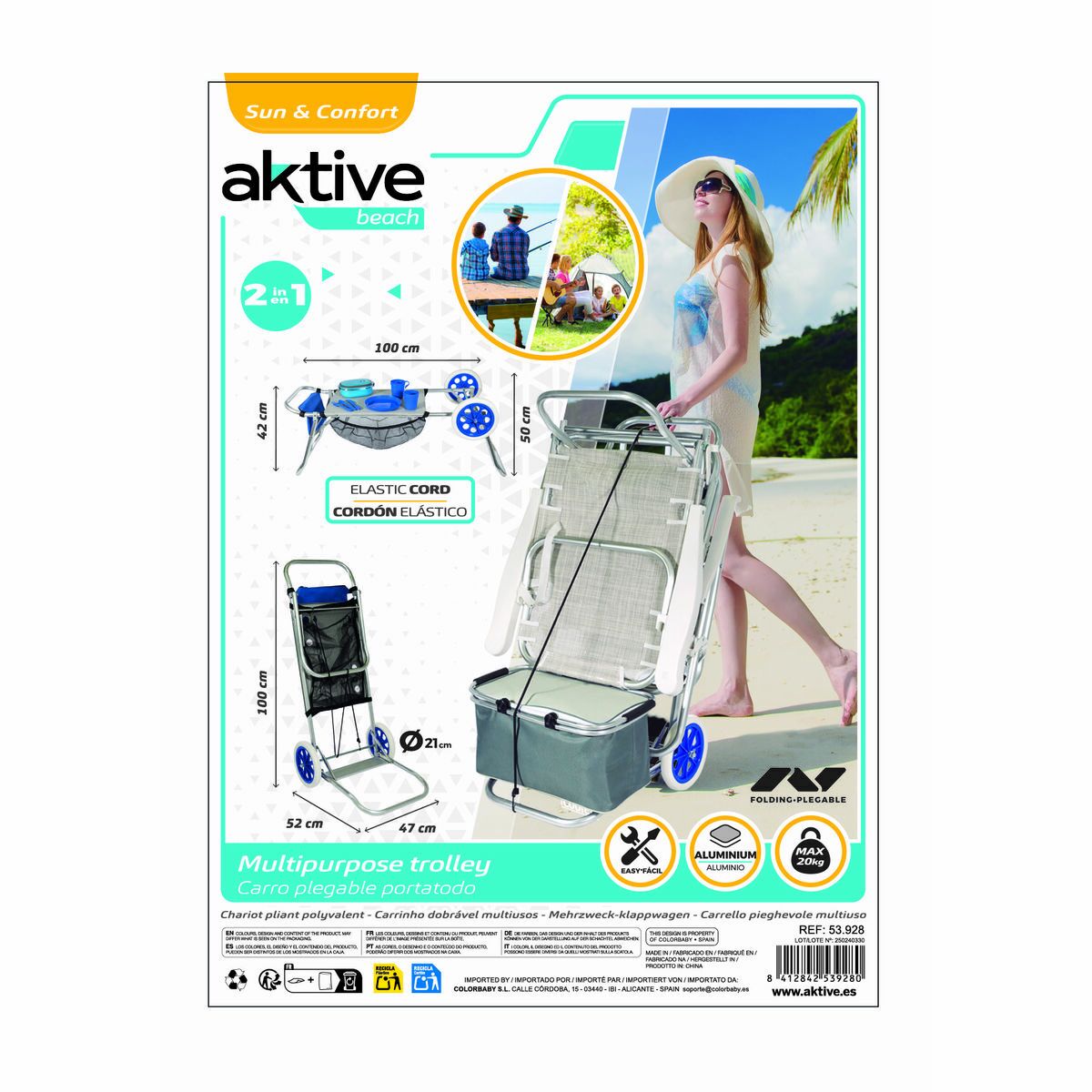 Multi-purpose Cart Aktive Blue