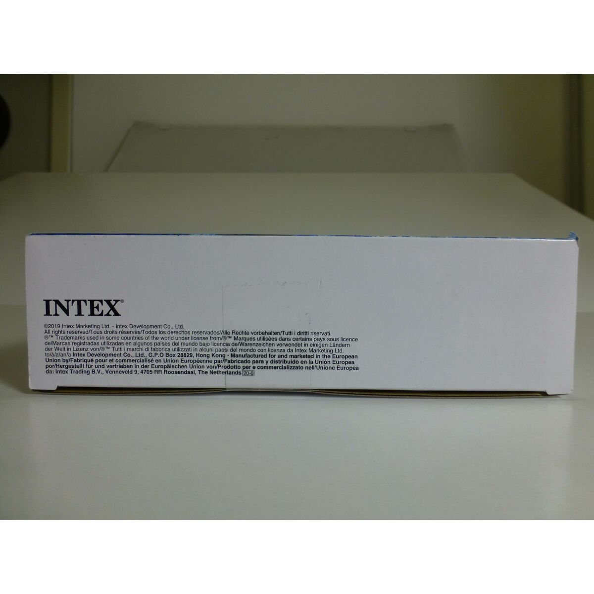 Baby float Intex Yellow 79 x 23 x 79 cm (12 Units)