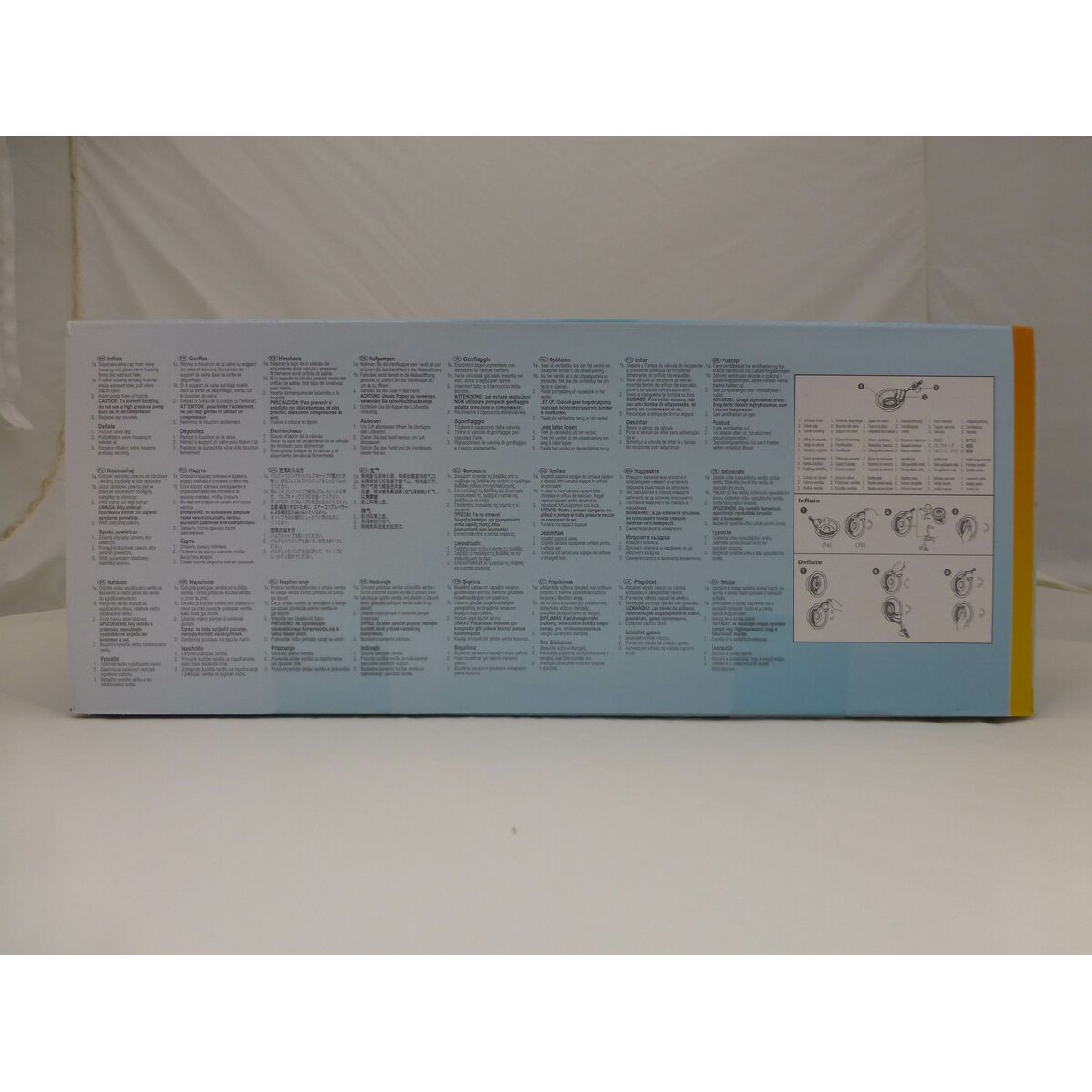 Inflatable Paddling Pool for Children Intex Oval Blue White 230 L 163 x 46 x 107 cm (6 Units)