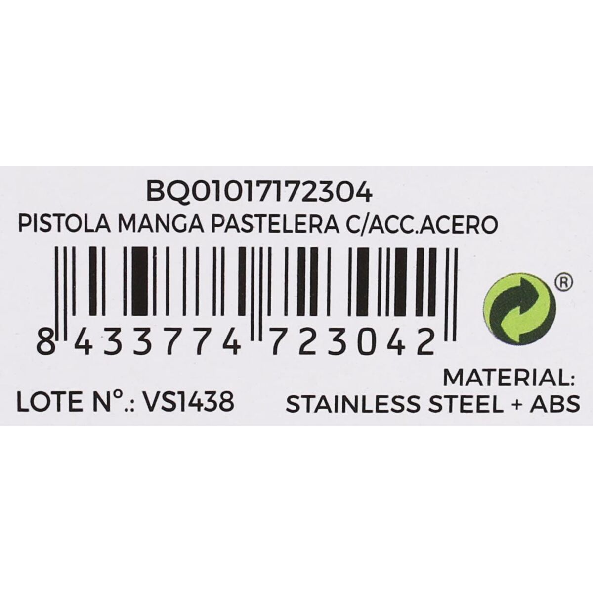 Pastry Bag Quttin Stainless steel