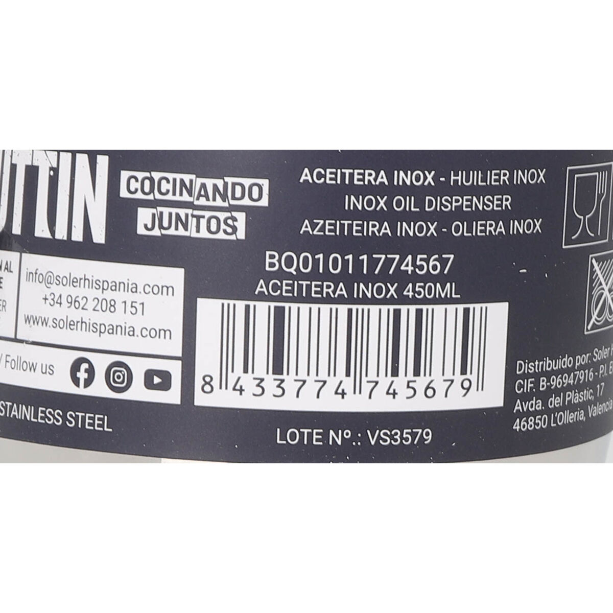 Cruet Quttin (12 Units)