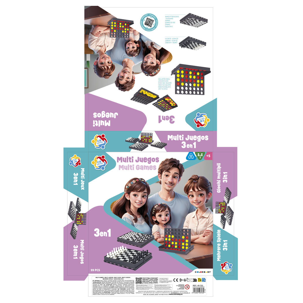 Set of 4 Games CB Games (6 Units)