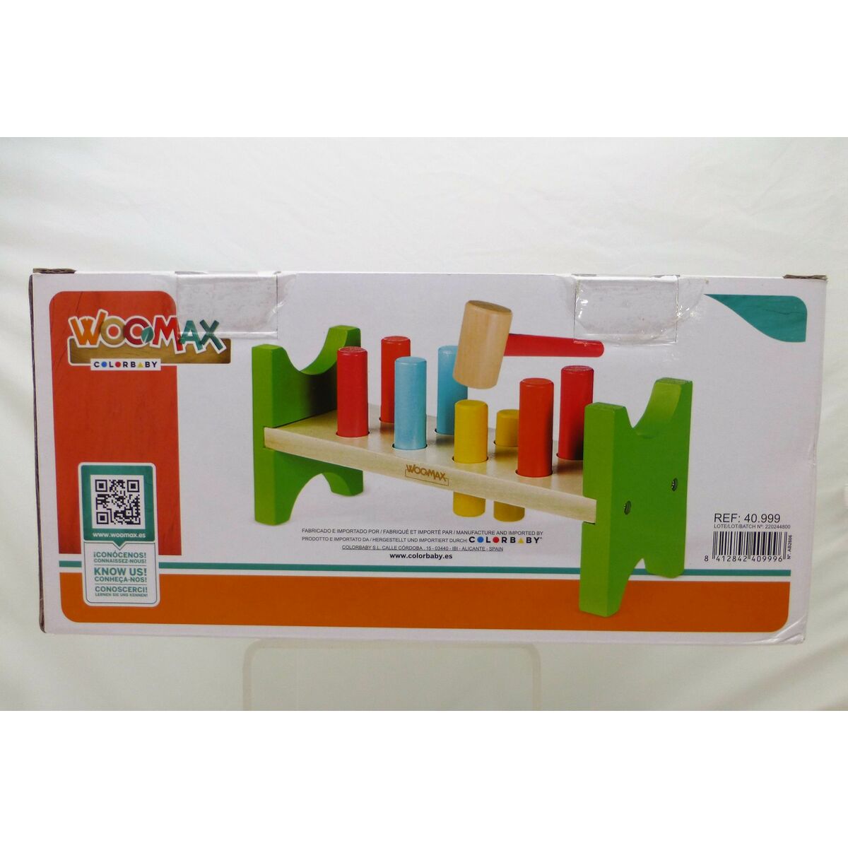 Skills game Woomax 10 Pieces 26 x 12 x 9 cm (6 Units)