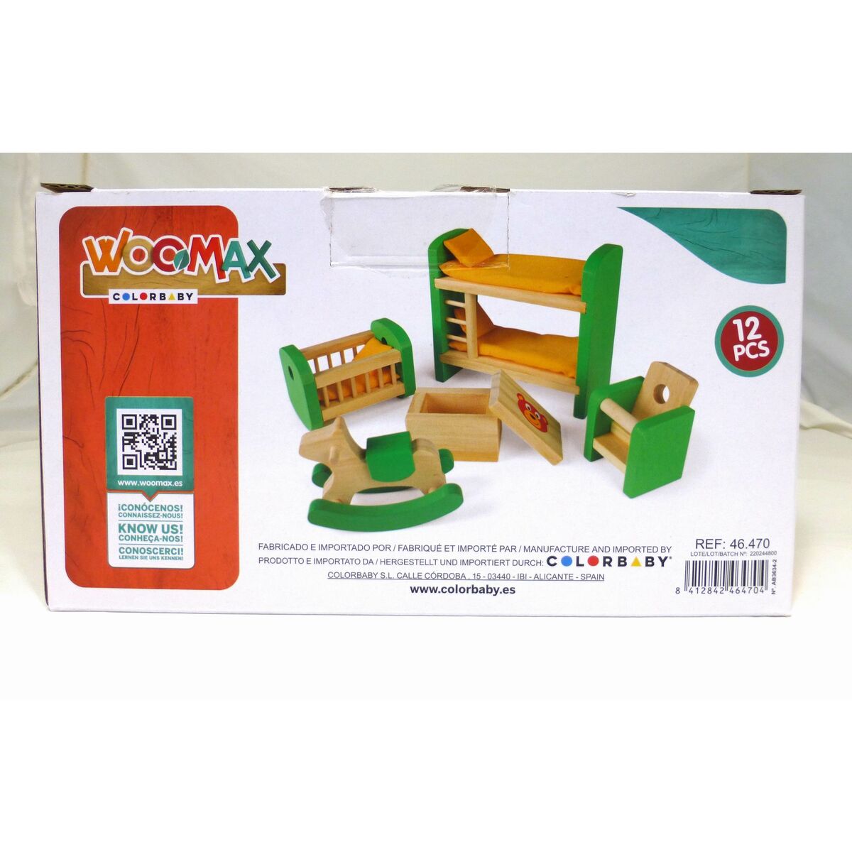 Doll’s house bedroom Woomax (6 Units)