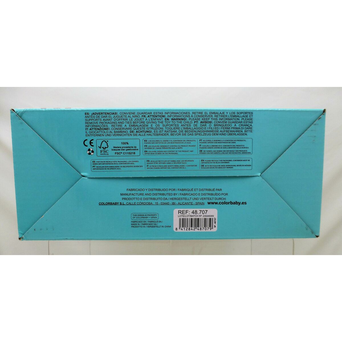 Educational Game Disney 8 Pieces 21 x 12 x 9 cm (6 Units)