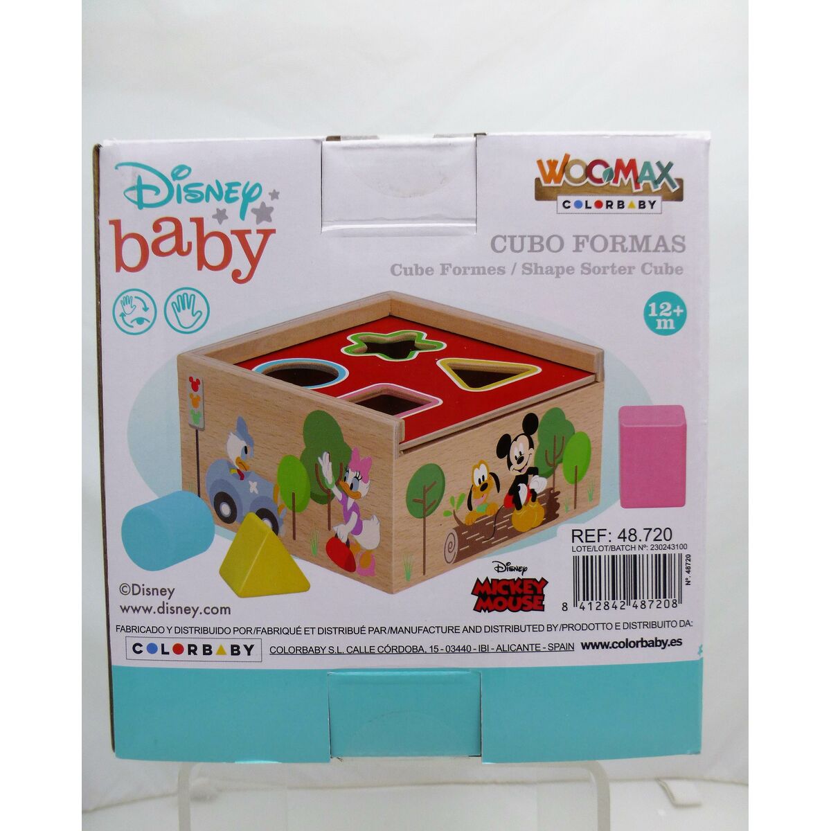 Child’s Wooden Puzzle Disney 5 Pieces 13,5 x 7,5 x 13 cm (6 Units)