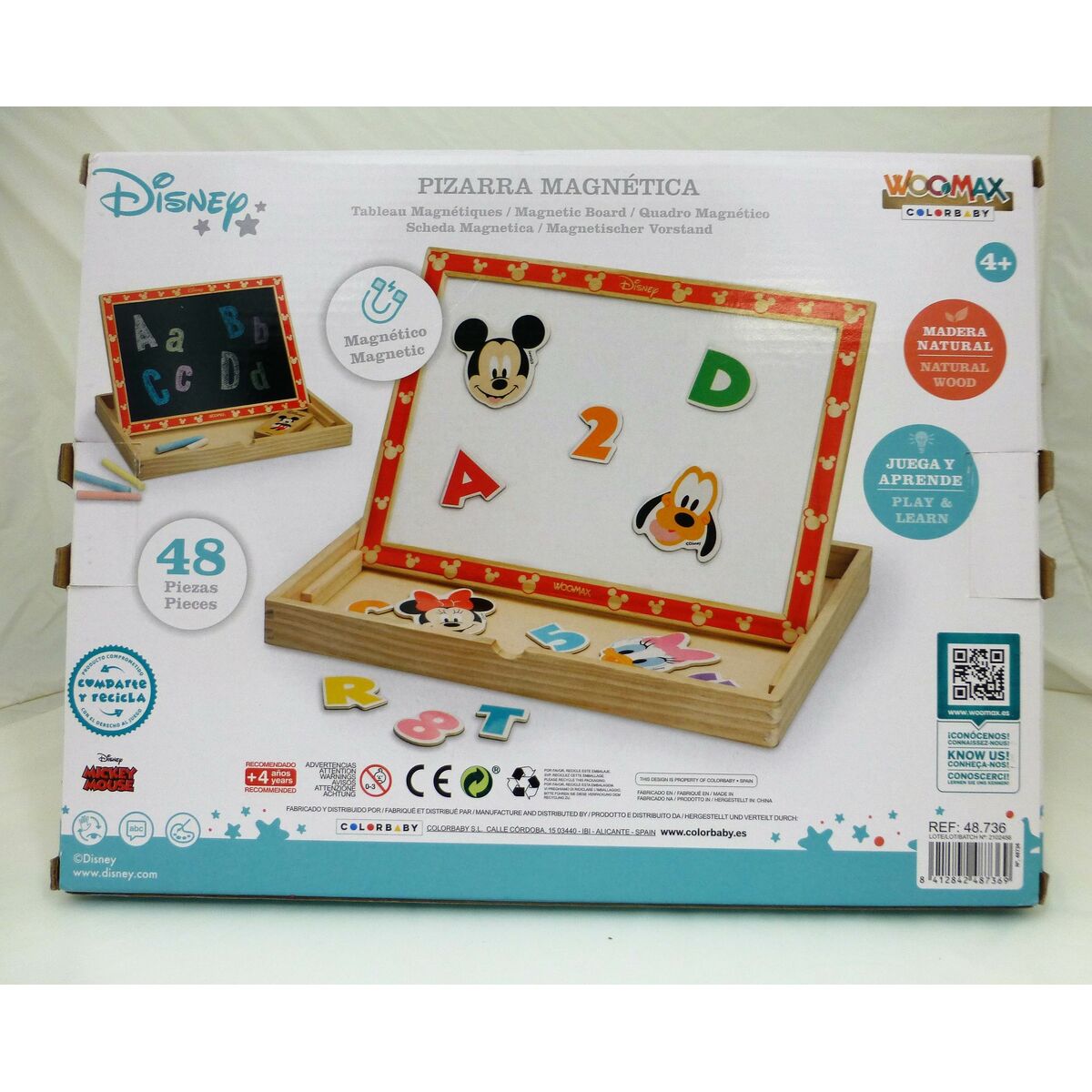 Magnetic board Disney (6 Units)