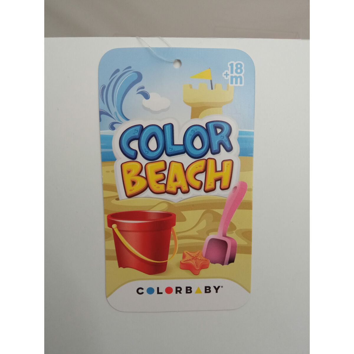 Beach toys set Colorbaby 6 Pieces 27 cm (12 Units)