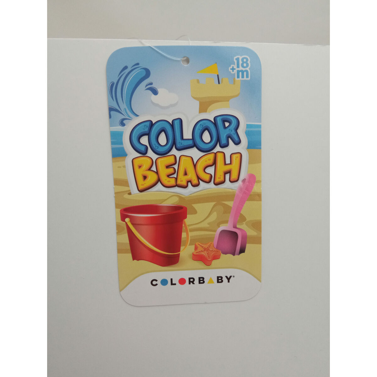 Beach toys set Colorbaby 4 Pieces polypropylene (12 Units)