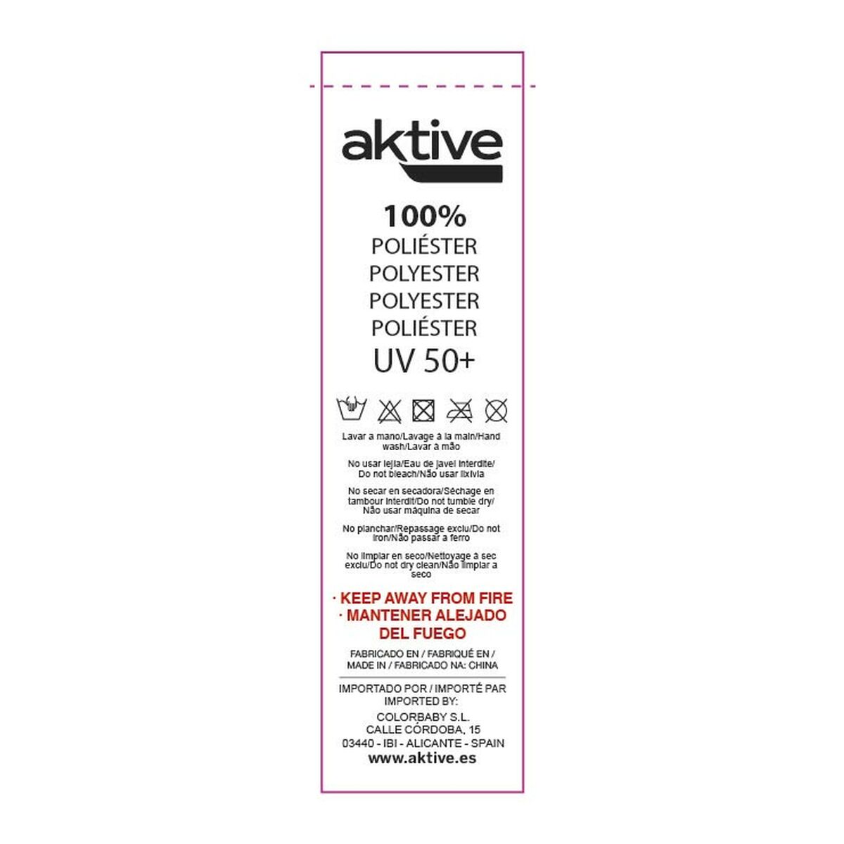 Sunshade Aktive Blue Polyester Aluminium 220 x 225 x 220 cm (6 Units)