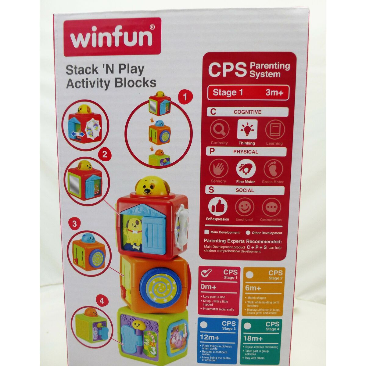 Skill Game for Babies Winfun 3 Pieces 8 x 24,5 x 8 cm (6 Units)