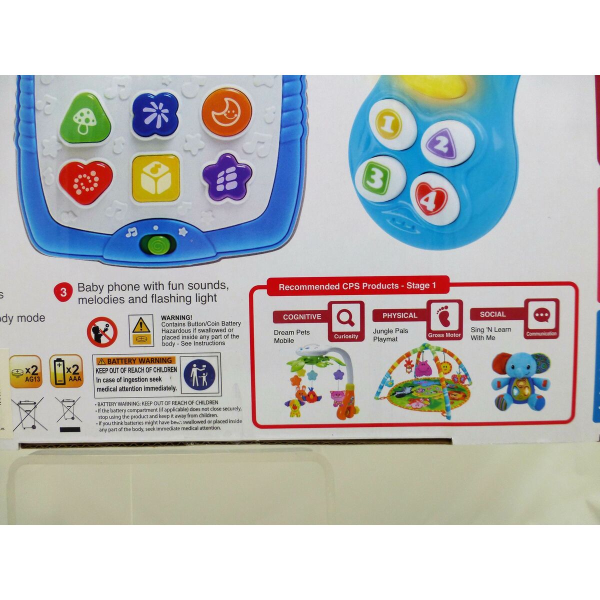 Set of Toys for Babies Winfun 3 Pieces 13 x 18,5 x 2,5 cm (6 Units)