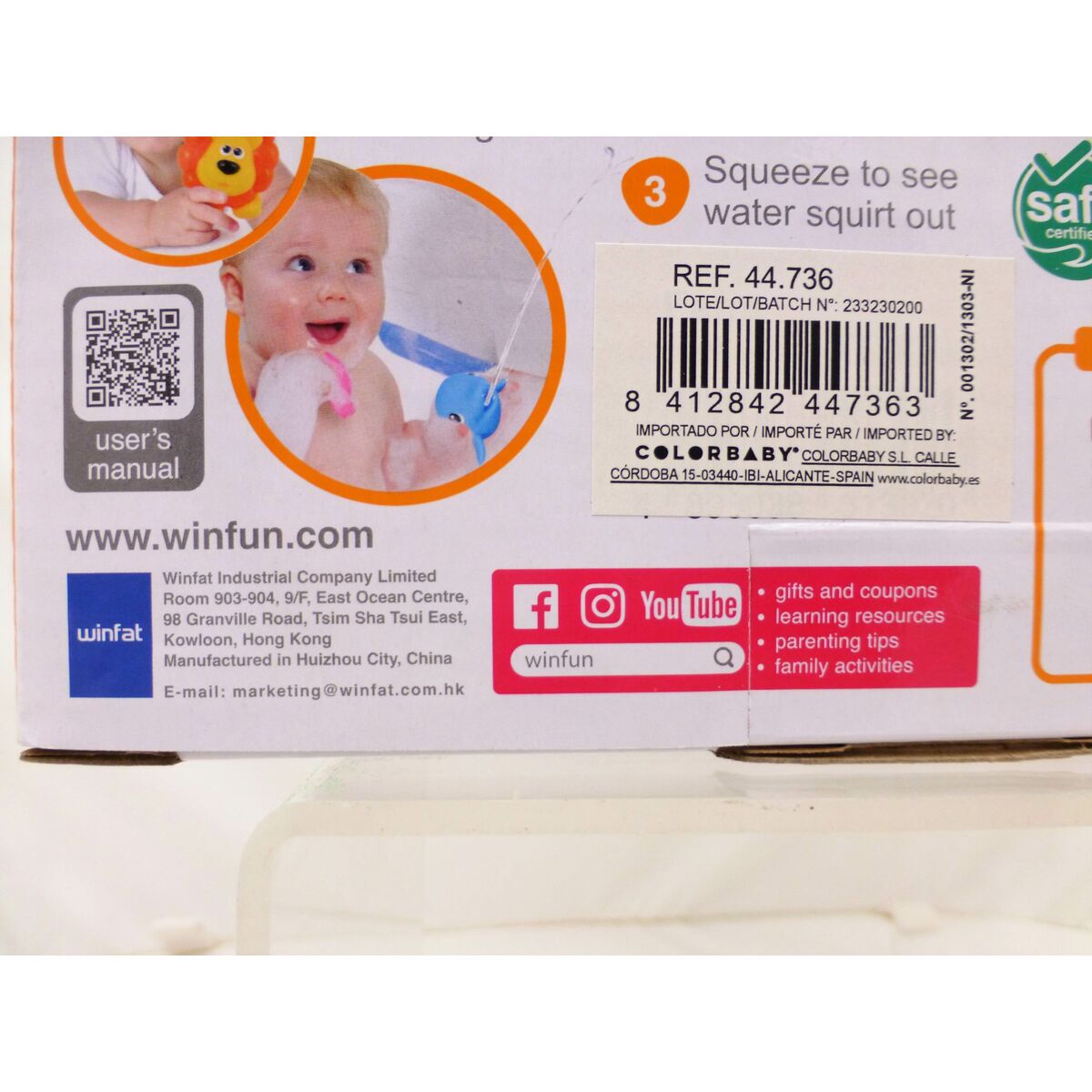 Set of Farm Animals Winfun 7 x 6,5 x 4 cm (12 Units)