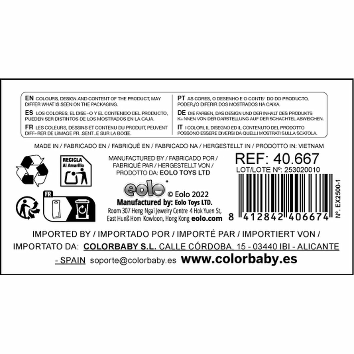 Comet Disney Plastic 24 Units