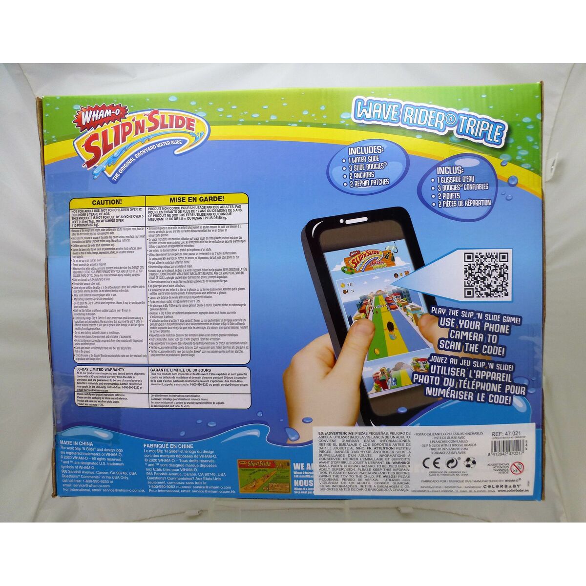 Water Slide 200 x 12 x 480 cm Multicolour