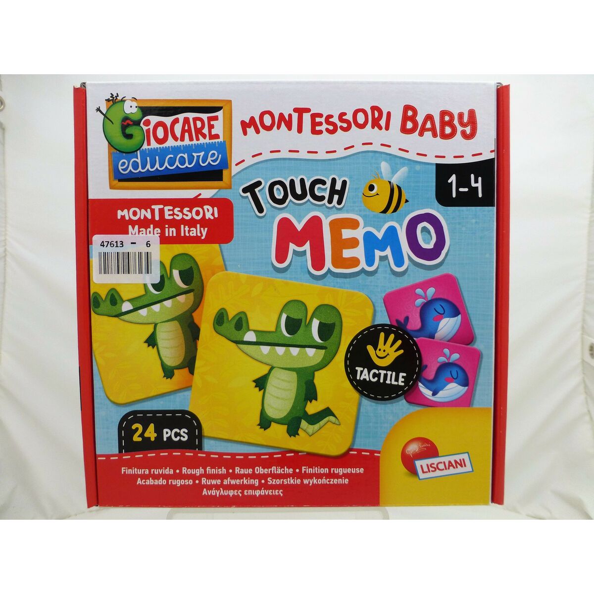 Memory Game Lisciani Child’s Puzzle Touchpad 24 Pieces