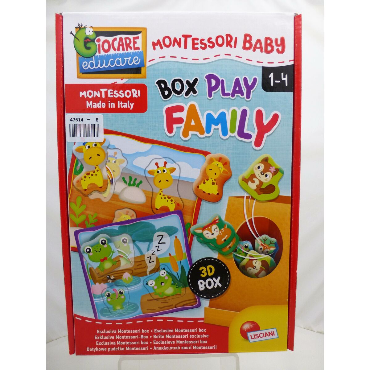 Child’s Puzzle Lisciani Touchpad 18 Pieces 16 x 0,5 x 15 cm (6 Units)