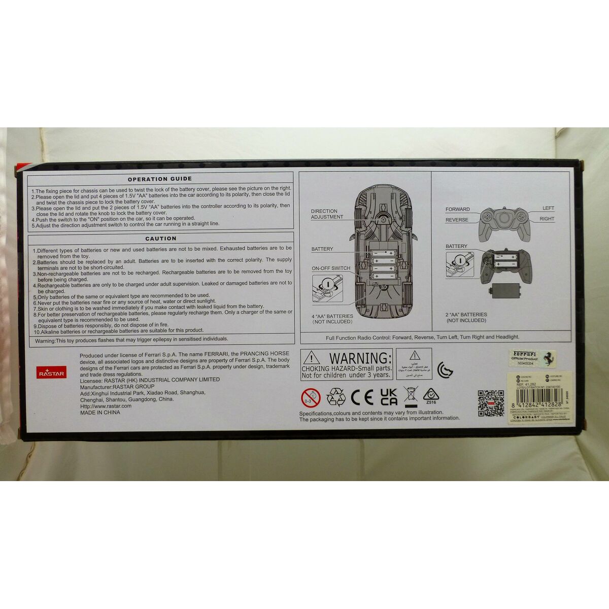 Remote-Controlled Car Ferrari 296 GTS 1:16 (2 Units)
