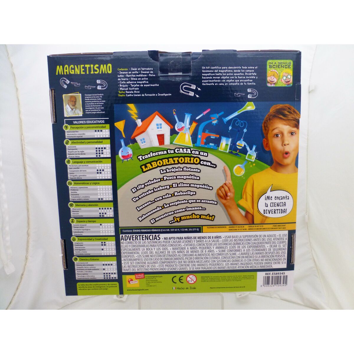 Science Game Lisciani Magnetismo ES (6 Units)