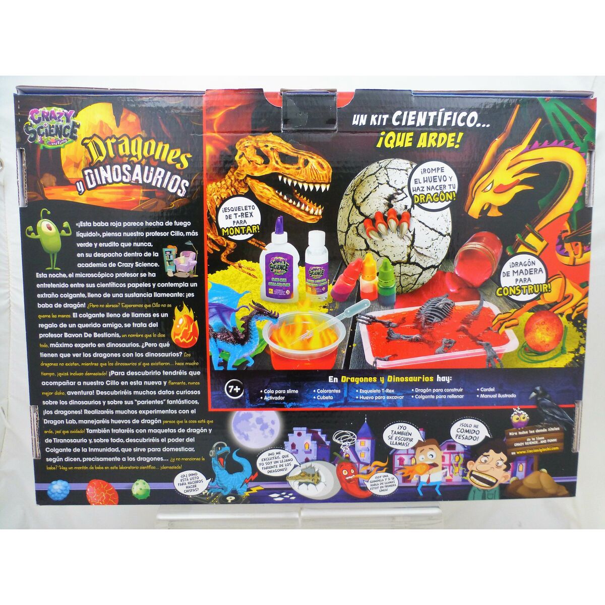 Science Game Lisciani Dragones y dinosaurios ES (6 Units)