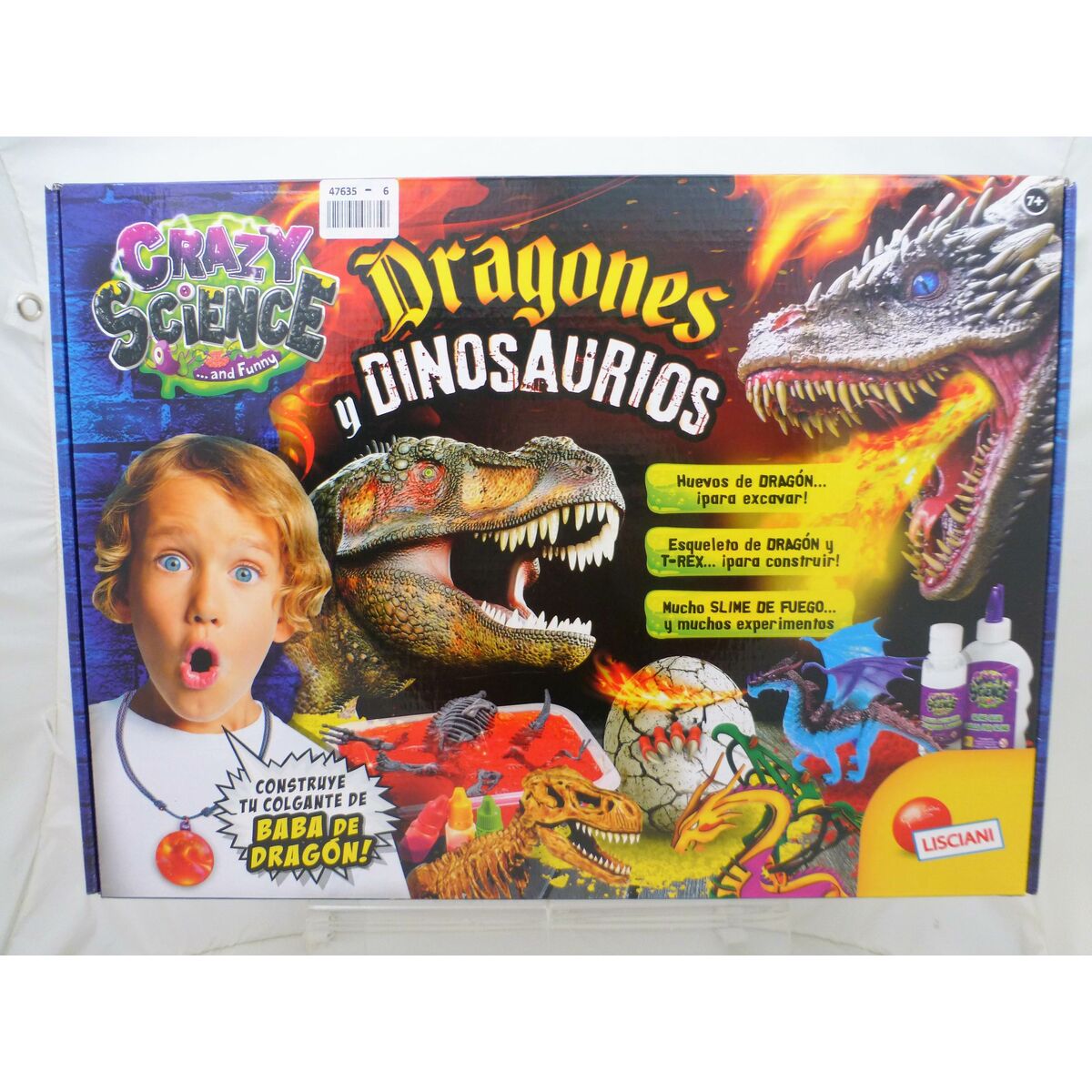 Science Game Lisciani Dragones y dinosaurios ES (6 Units)