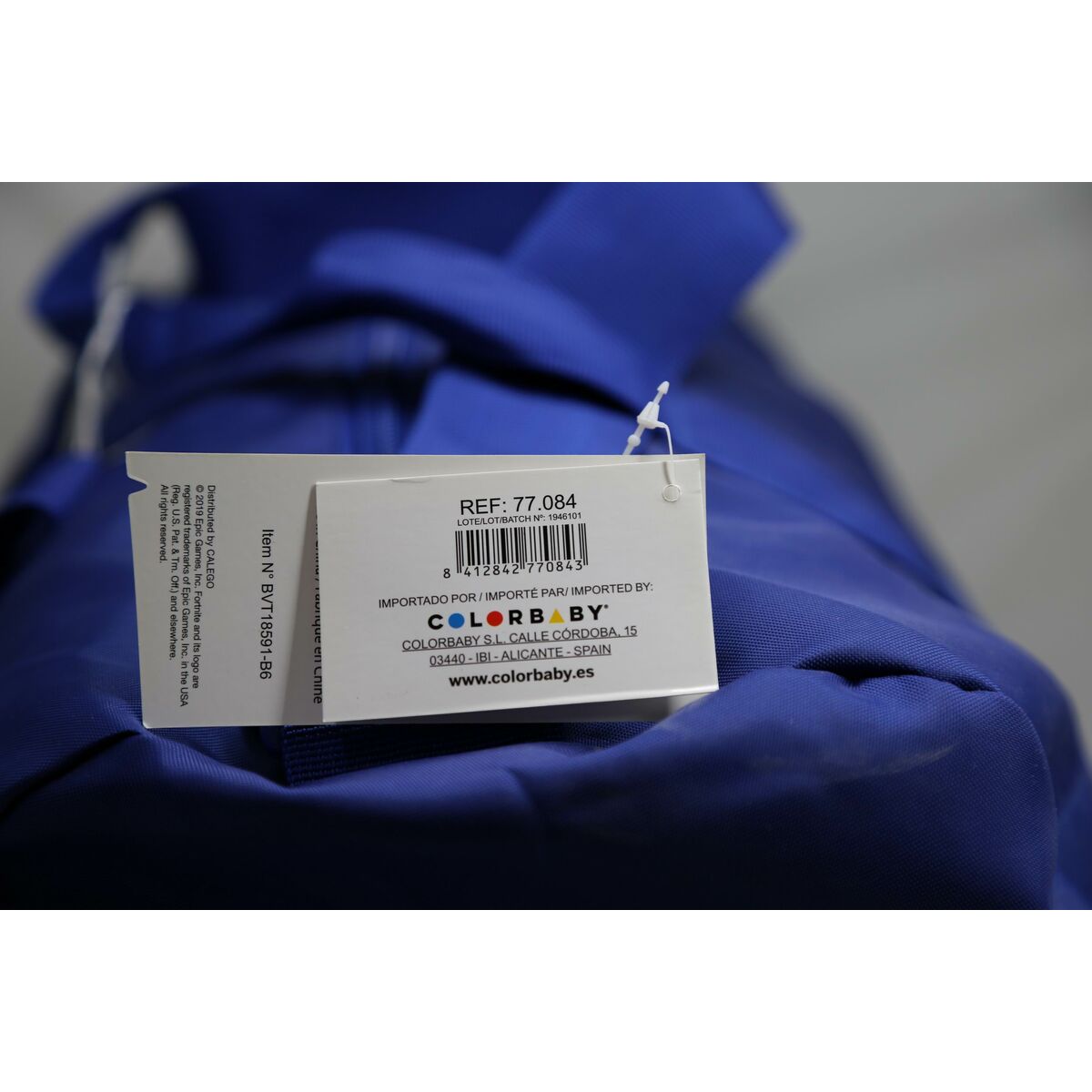 Sports bag Fortnite Blue 54 x 27 x 27 cm (6 Units)
