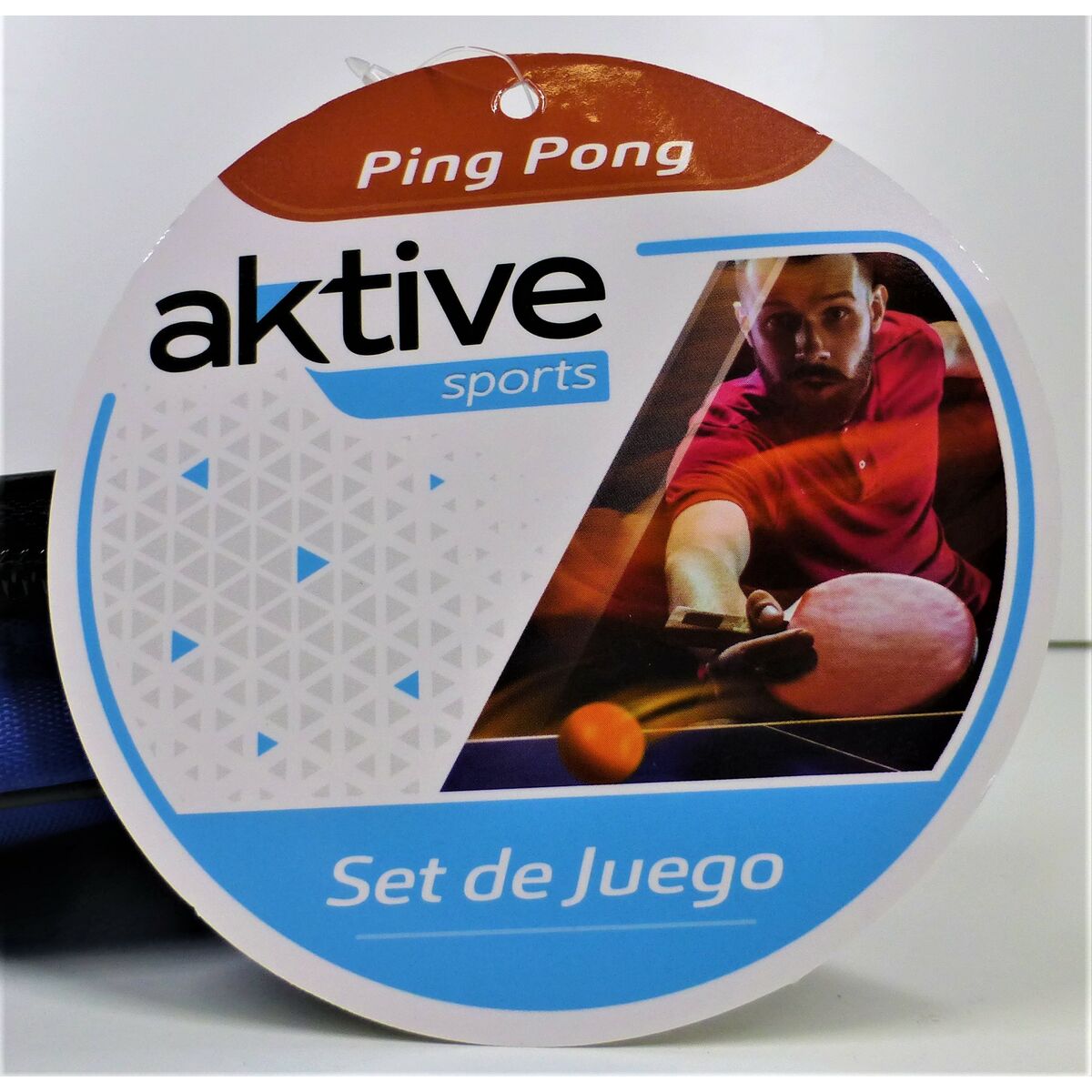 Ping Pong Set Aktive 15 x 25,5 x 1 cm (6 Units)