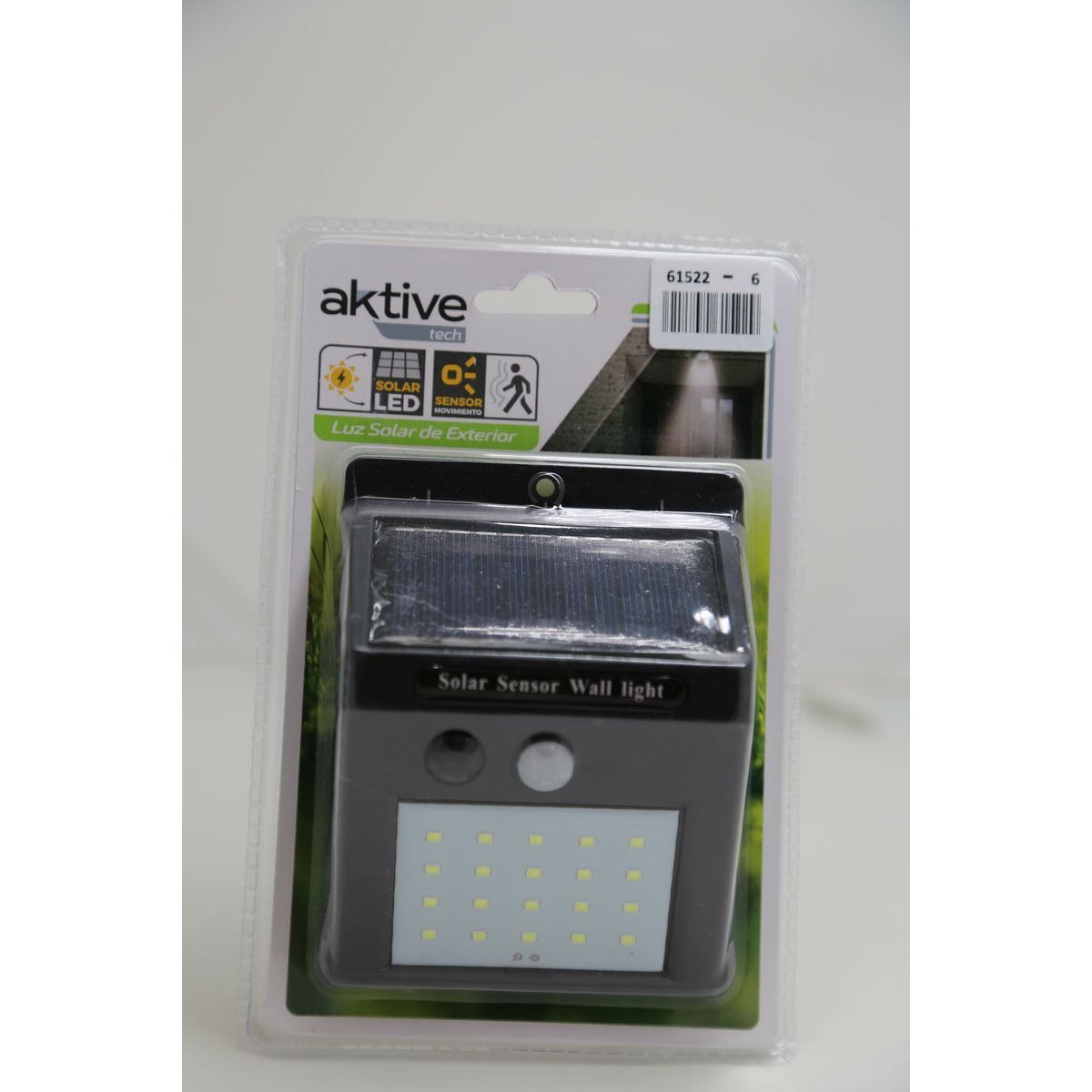 LED Light with Movement Sensor Aktive Plastic 9 x 12 x 5 cm (6 Units)