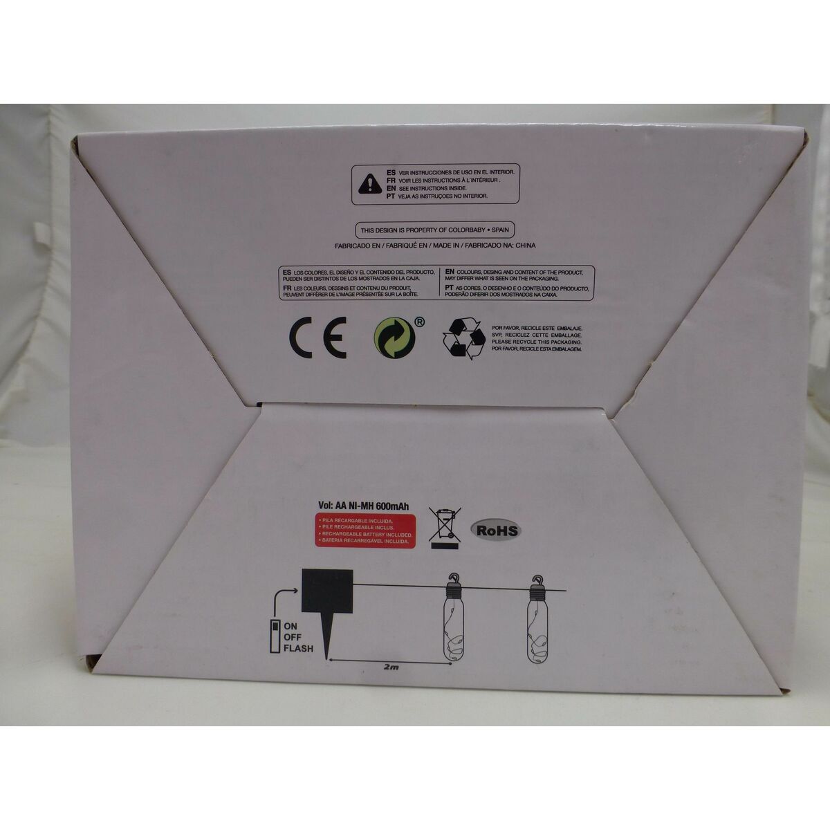 Wreath of LED Lights Aktive LED 180 x 17,5 x 4 cm (6 Units)