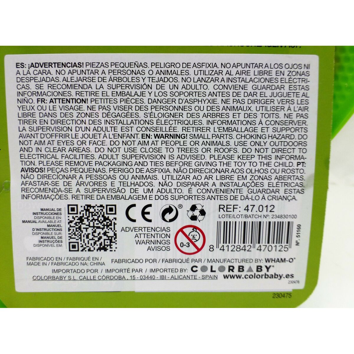 Frisbee Wham-O 33 x 4,2 x 33 cm (12 Units)