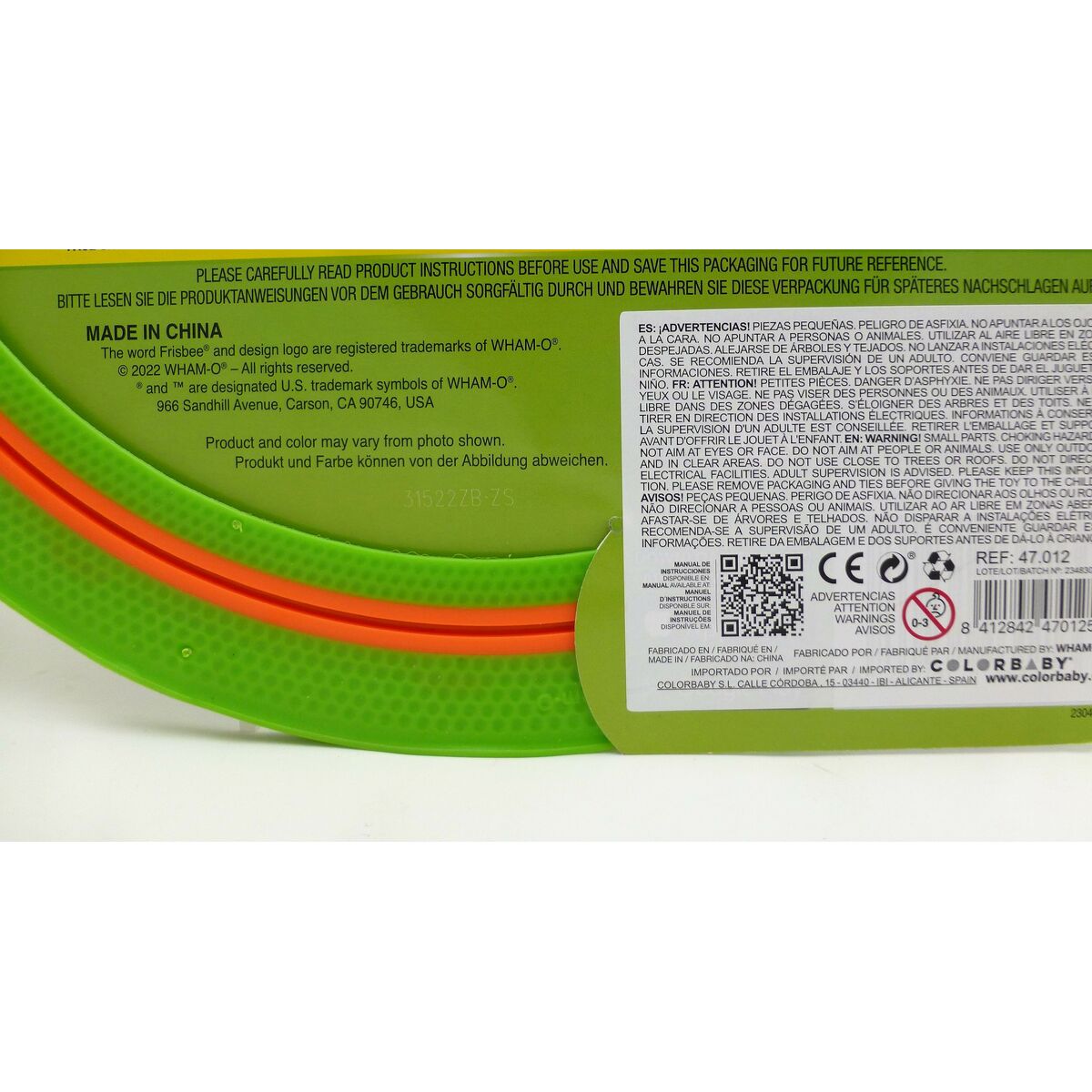 Frisbee Wham-O 33 x 4,2 x 33 cm (12 Units)
