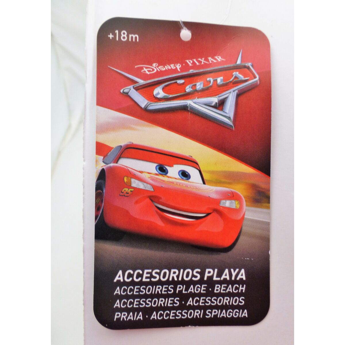 Beach toys set Cars Ø 14 cm (24 Units)