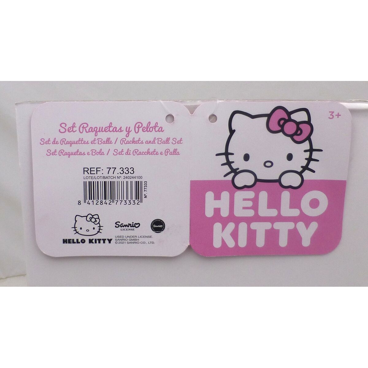 Beach Spades with Ball Hello Kitty Wood (12 Units)