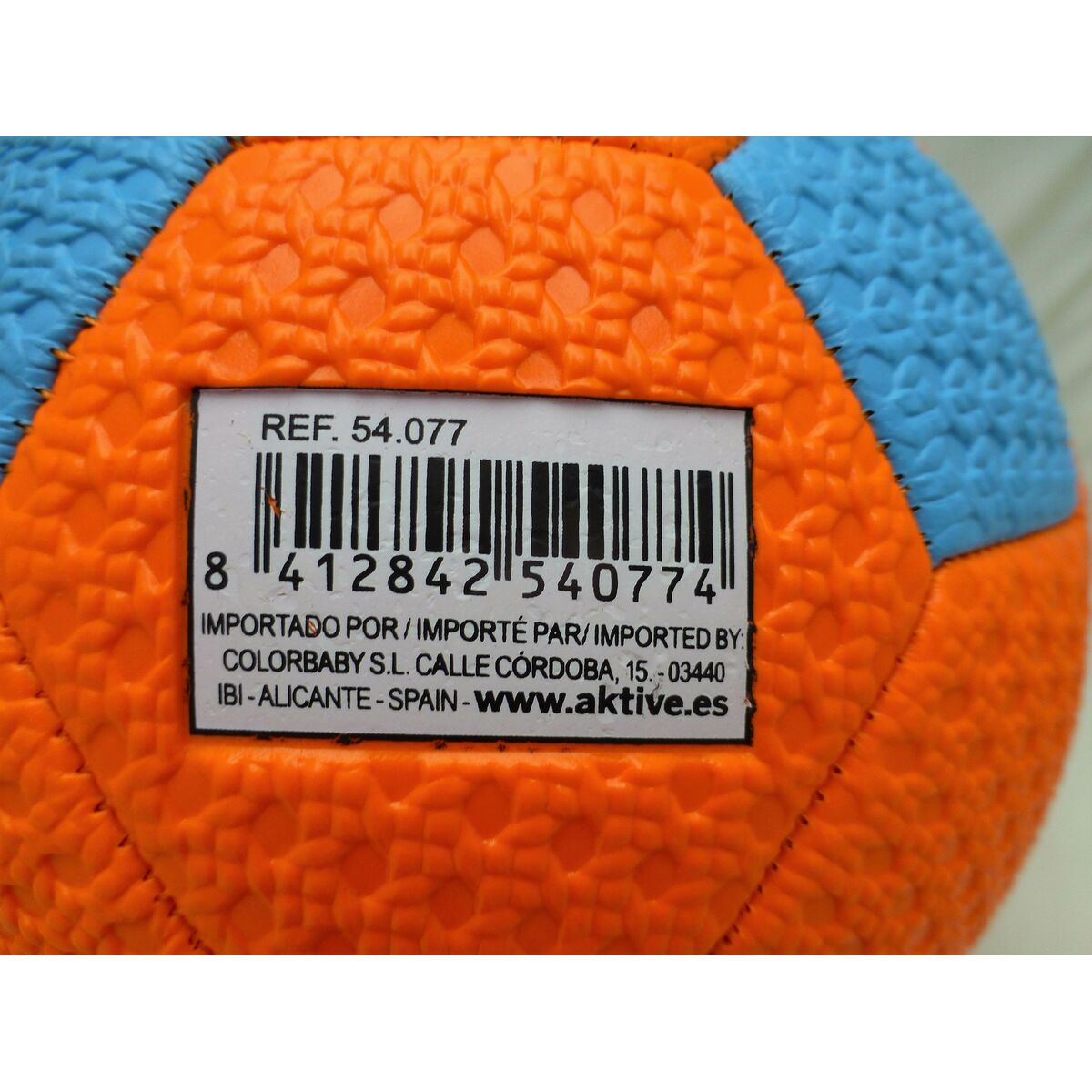 Beach ball Aktive Neon 5 PVC Rubber (12 Units)