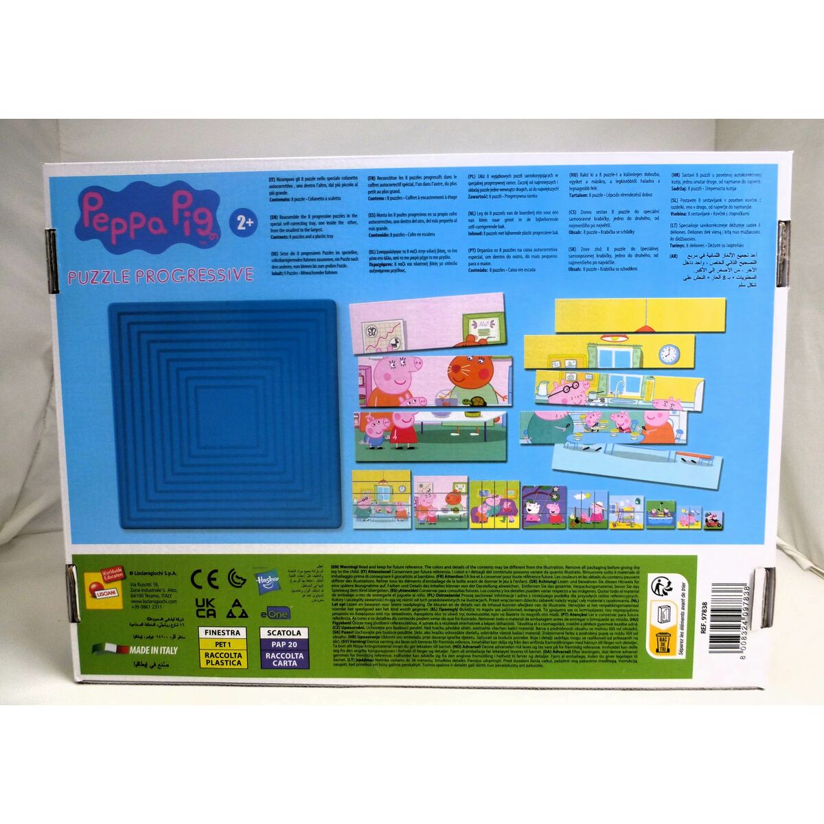 Child’s Puzzle Peppa Pig 25 Pieces 19 x 4 x 19 cm (6 Units)