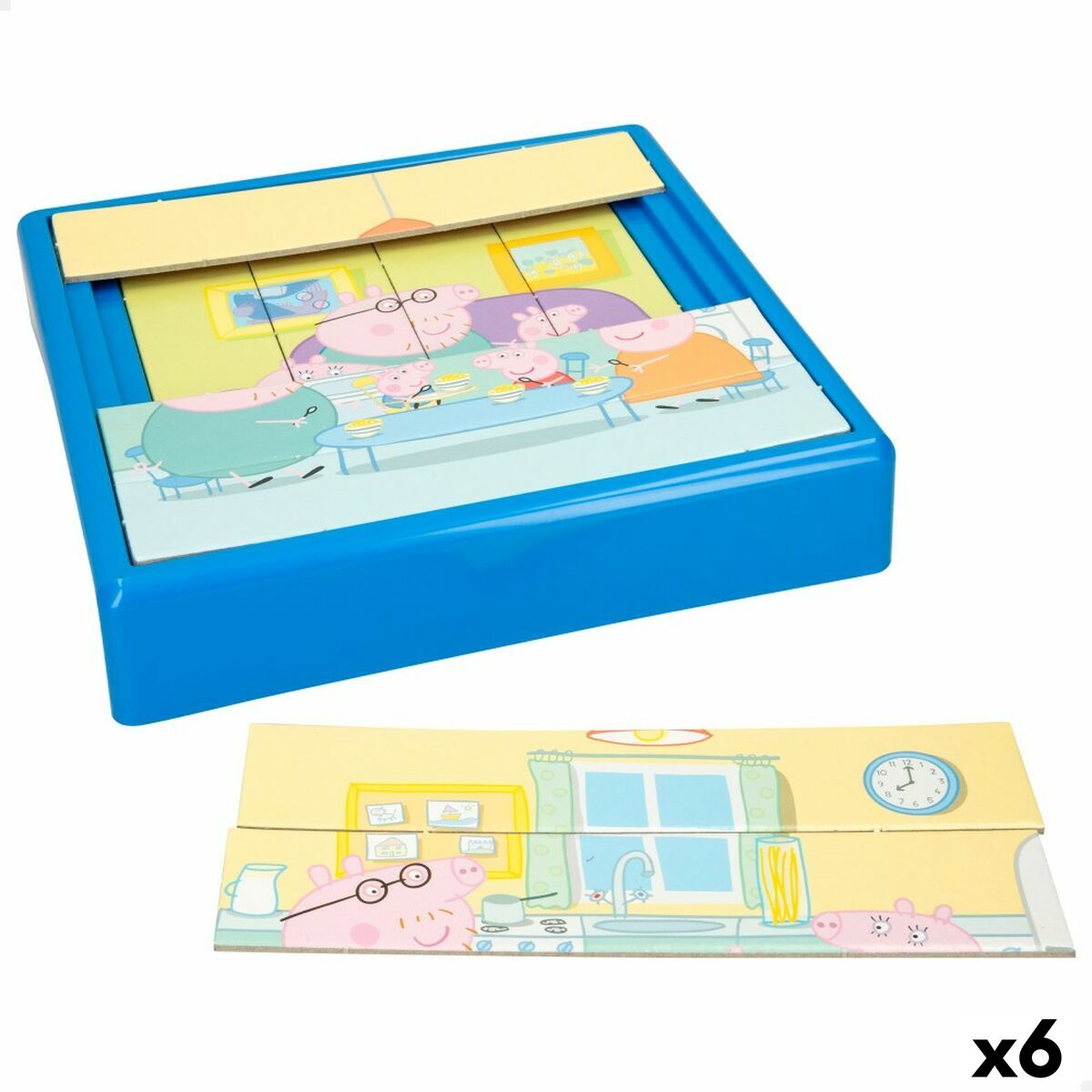 Child’s Puzzle Peppa Pig 25 Pieces 19 x 4 x 19 cm (6 Units)