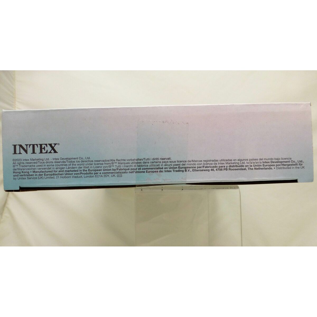 Baby float Intex Yellow Green Ø 76 cm (12 Units)