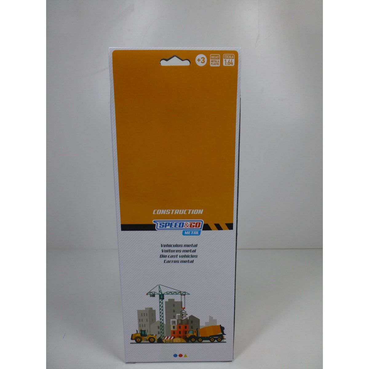 Construction Work Vehicles (Set) Speed & Go 7,5 x 4 x 3 cm (12 Units)