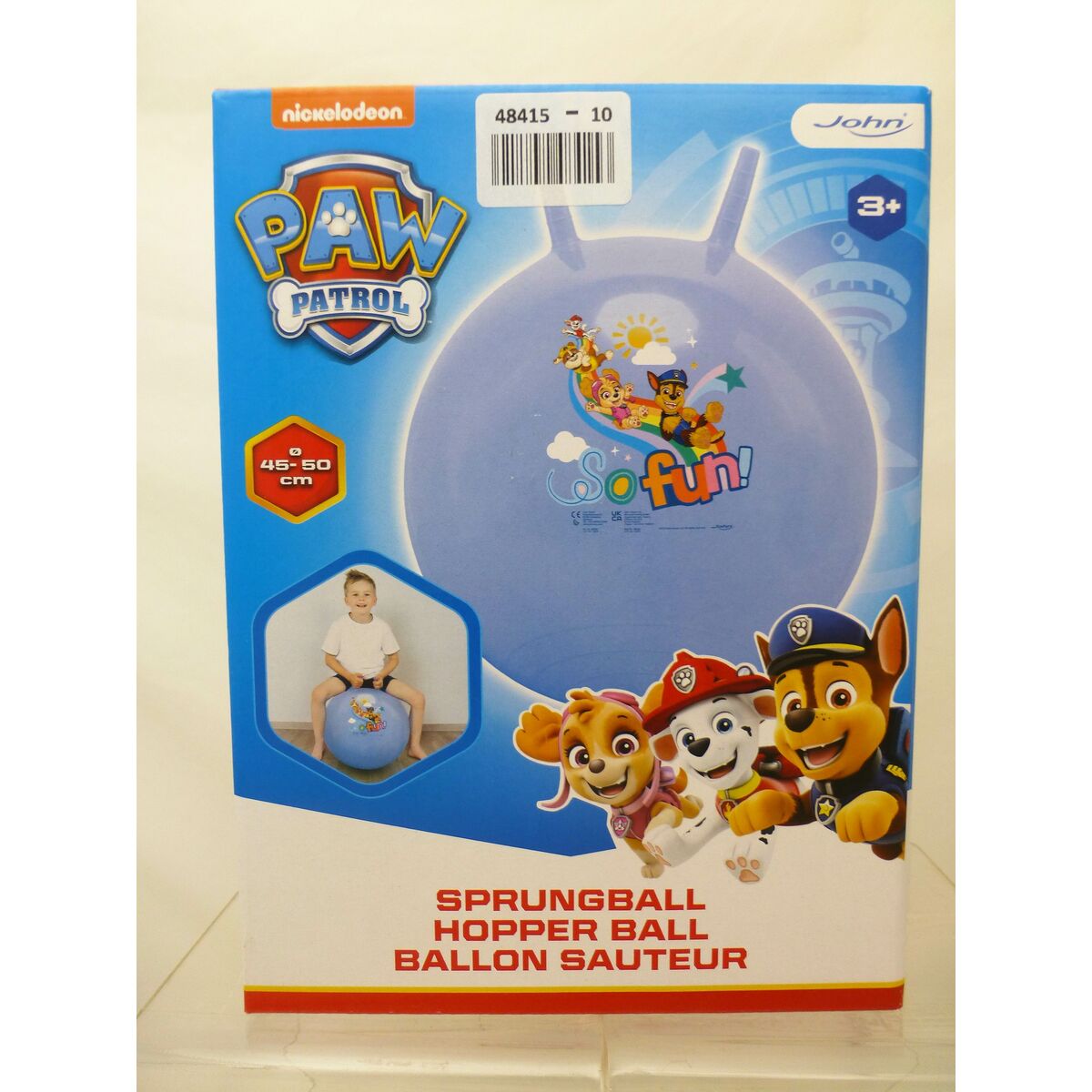 Jumping Ball The Paw Patrol Blue (10 Units)