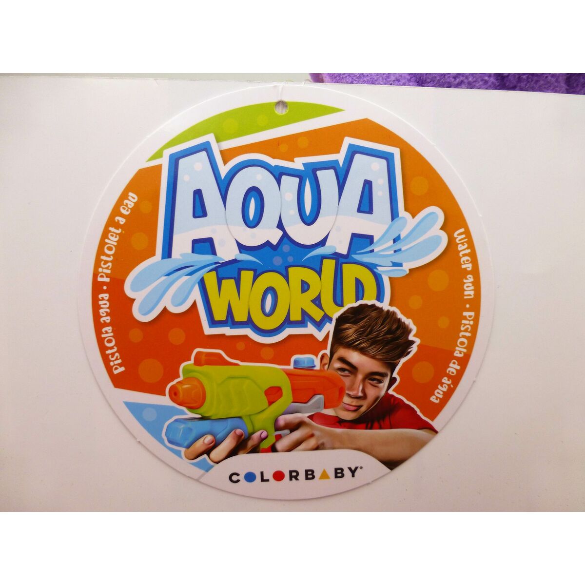 Water cannon Colorbaby AquaWorld 50 x 5 x 5 cm (24 Units)