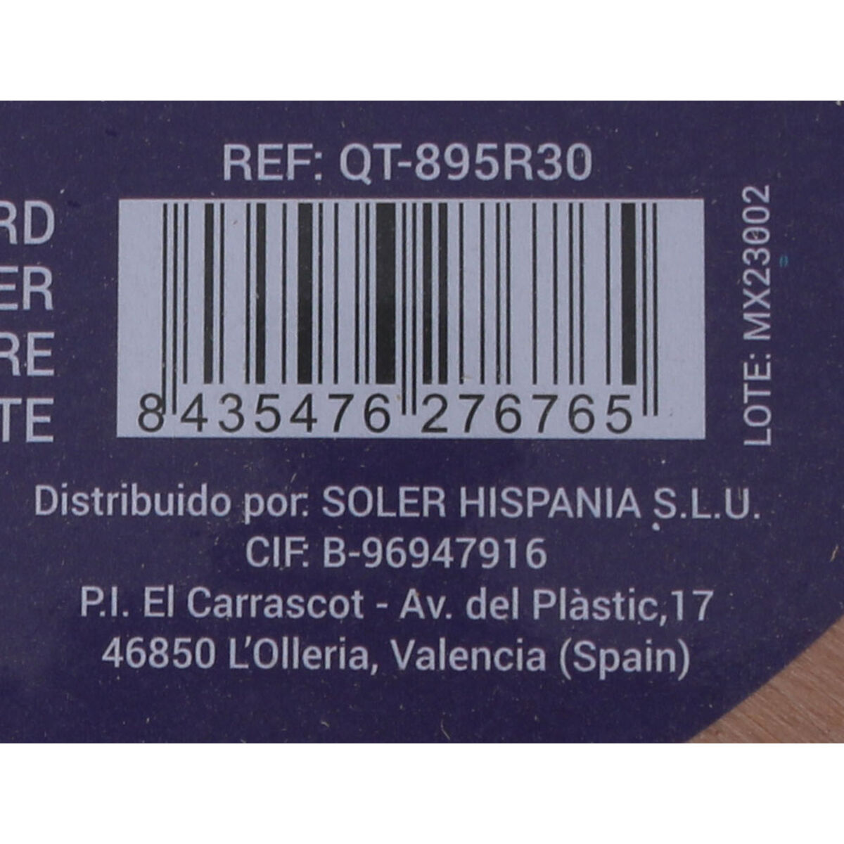 Serving board Quttin Quttin Circular Ø 30 x 1,7 cm (8 Units)