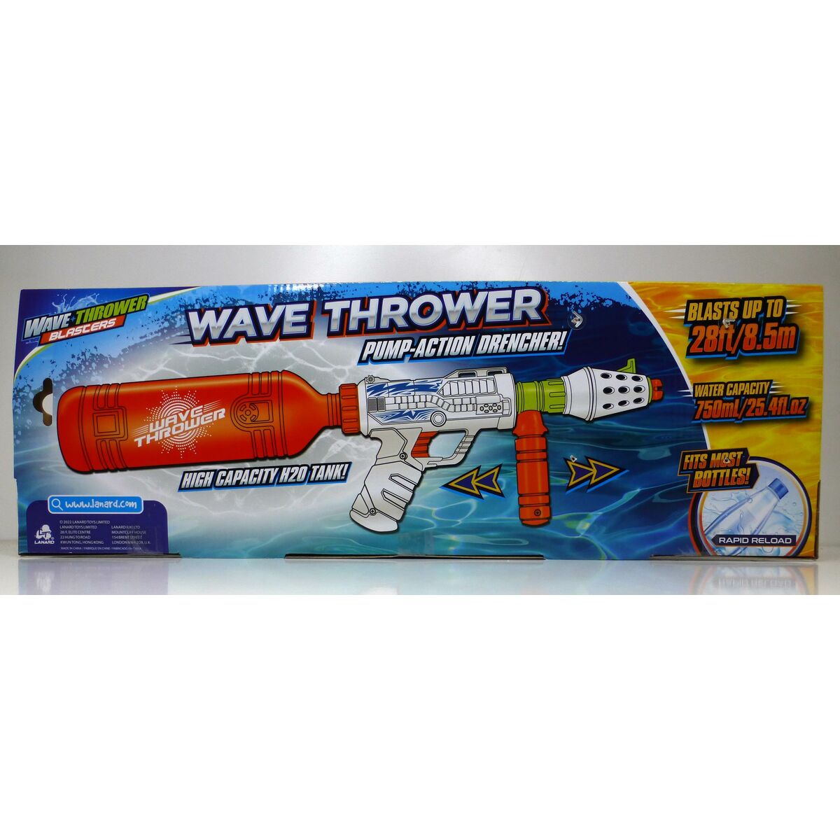 Water Pistol Wave Thrower Blaster 50 x 14 x 7 cm (6 Units)