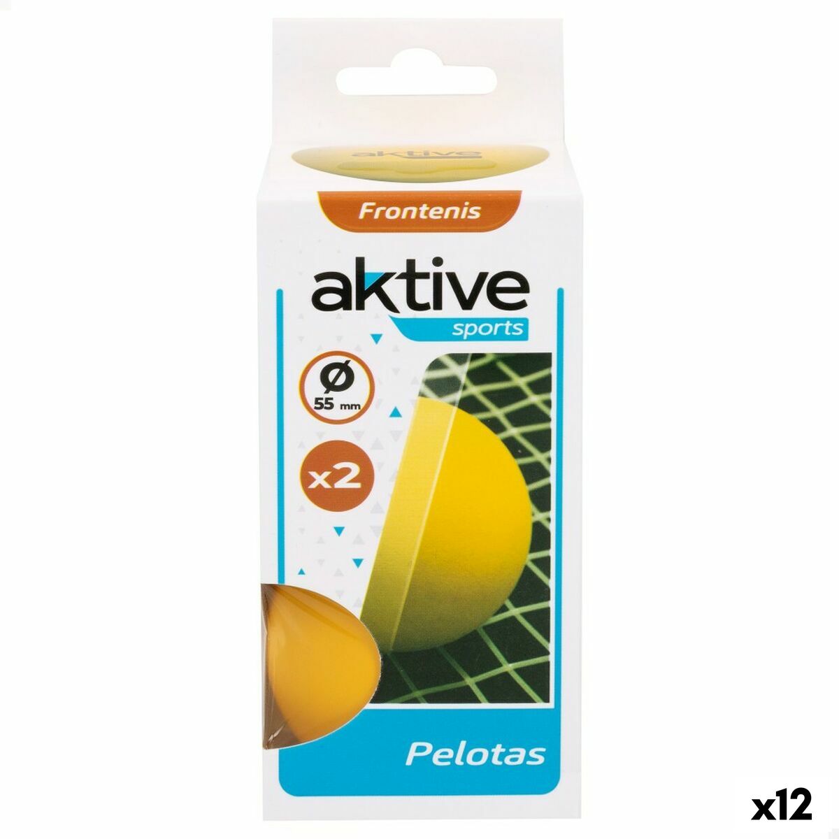 Frontenis Ball Aktive Ø 55 cm 12 Units 2 Pieces Frontenis Ball Aktive Ø 55 cm 12 Units 2 Pieces