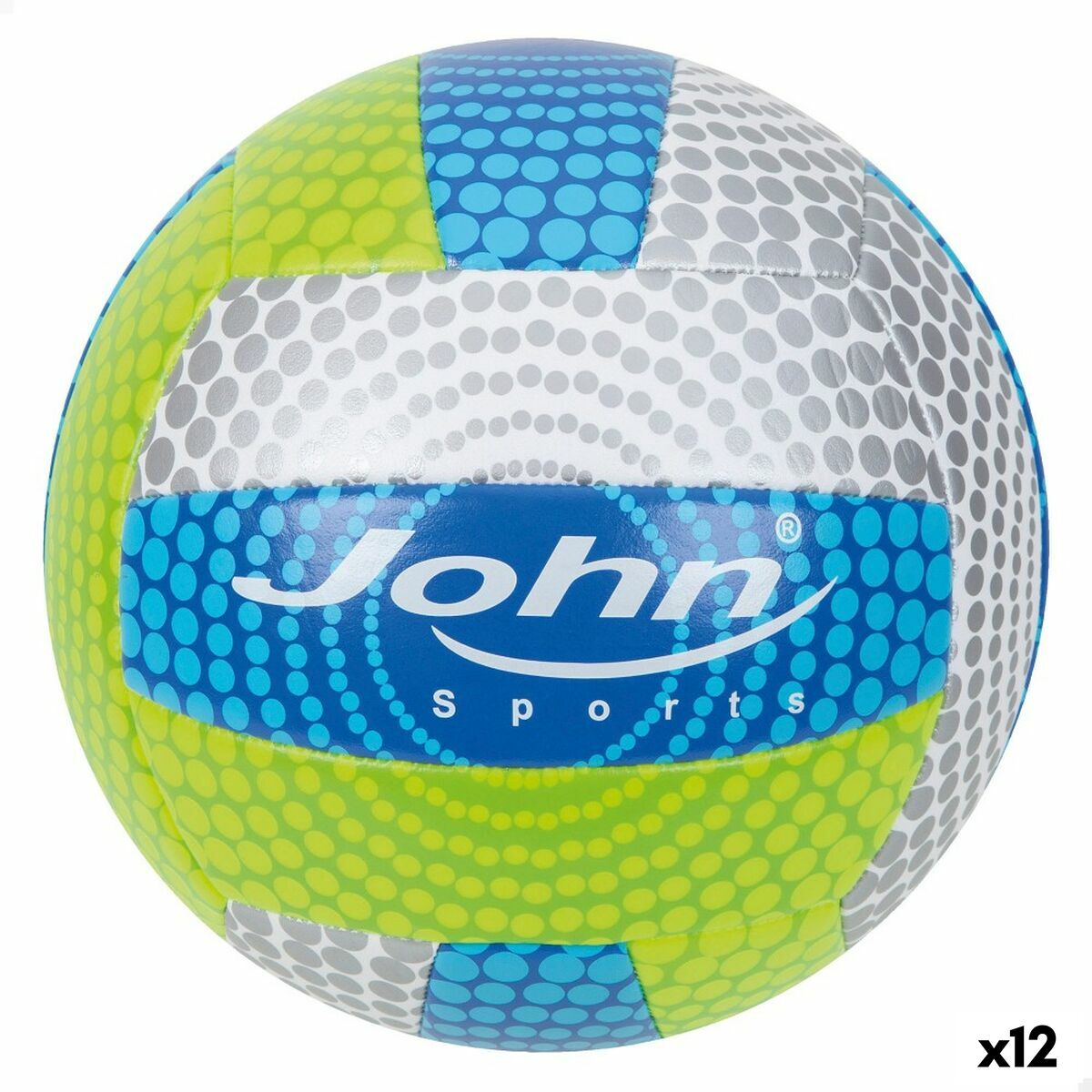 Volleyball Ball John Sports 5 Ø 22 cm (12 Units) Volleyball Ball John Sports 5 Ø 22 cm (12 Units)